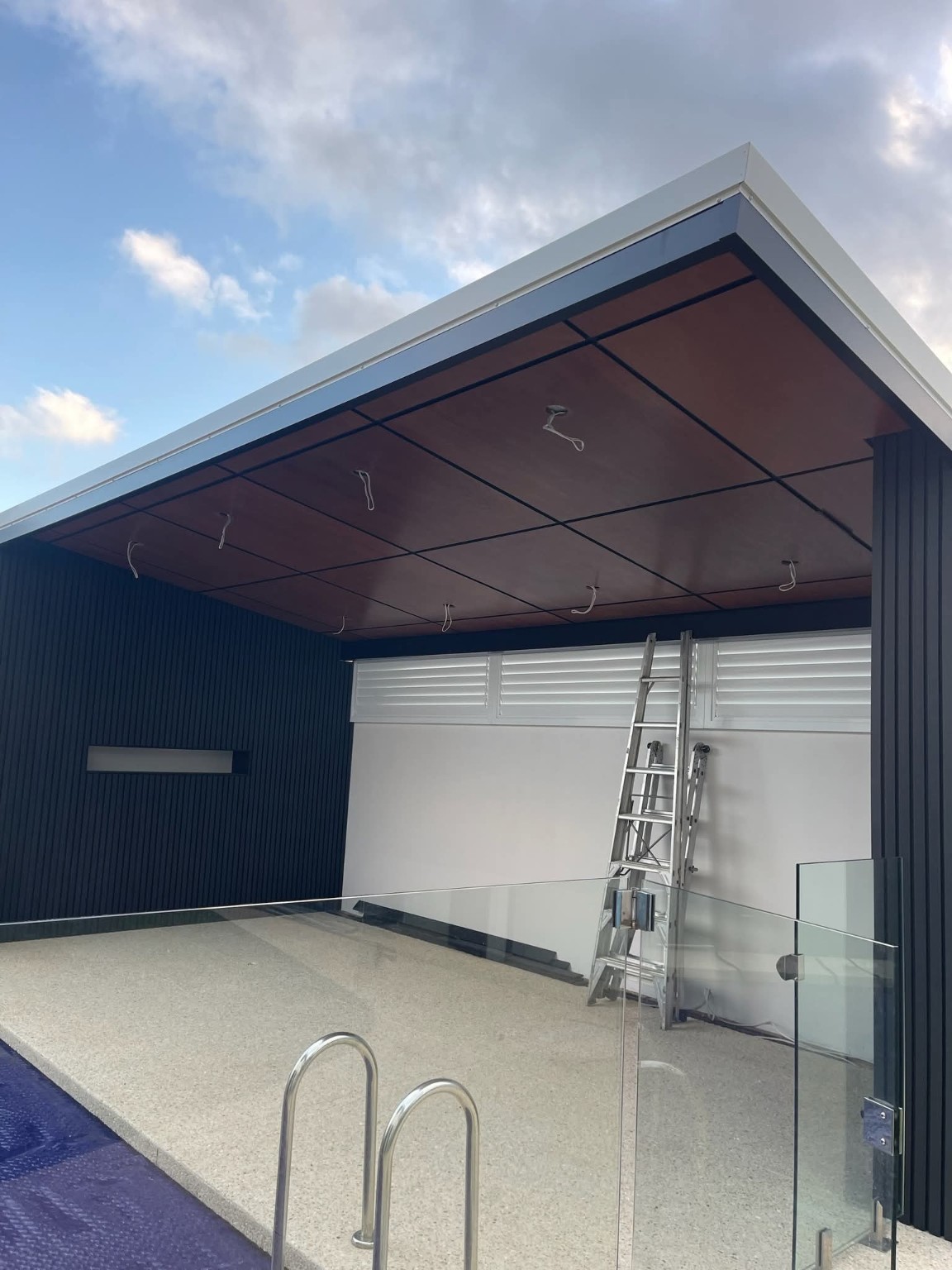 Custom covered outdoor space